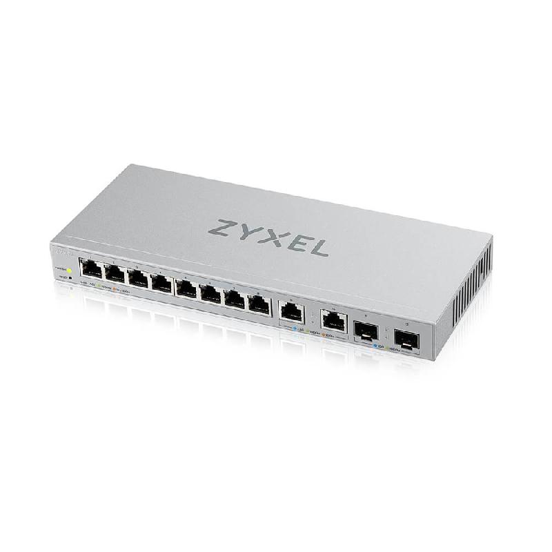 Zyxel XGS1210-12 - Commutateur géré 2.5G Ethernet, 12 ports, QoS, VLAN, gris (XGS1210-12-ZZ0101F)_0