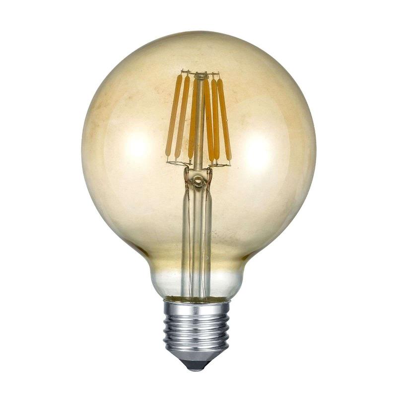 TRIO LIGHTING AMPOULE GLOBE LED E27 6 W 2 700 K AMBRE