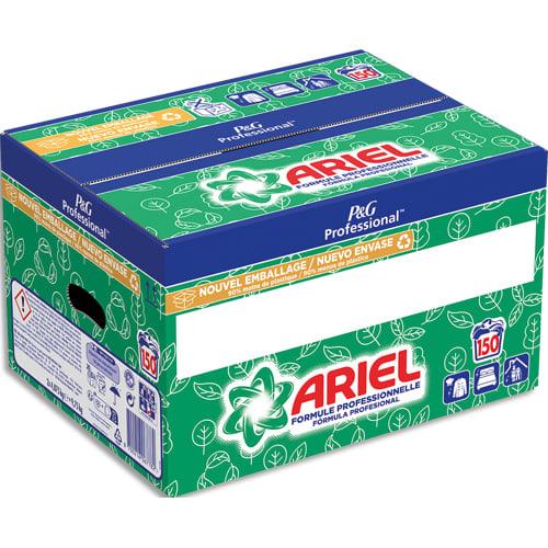 Ariel - Seau de 150 doses de lessive en poudre complète - 9,75 kg - Parfum frais et économe en eau et énergie_0