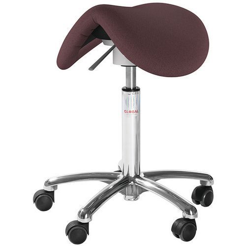 SIÈGE MINI FLEXMATIC - TISSU 3D - HAUT - ROSE - GLOBAL PROFESSIONAL SEATING