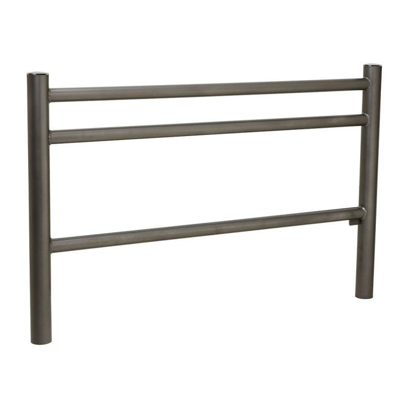 Barrière trio en inox brossé - Réf : 206176.Gpro - Longueur 1572 mm - Poids 25 kg_0