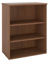 BIBLIOTHÈQUE BASSE BOIS H 100 X L 80 CM NOYER  ARCH