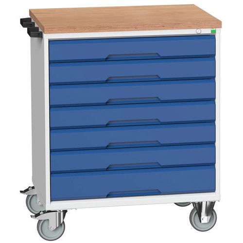 BOTT 1 SERVANTE ROULANTE VERSO 800 X 550 X 980 - BOTT