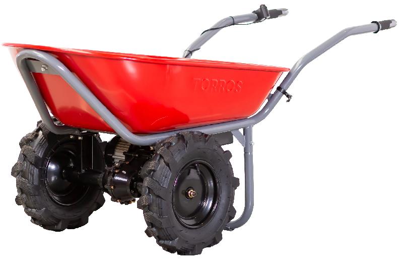 Brouette électrique 2 roues motrices 100L 260KG - batterie 40V / 6Ah Torros EK260_0
