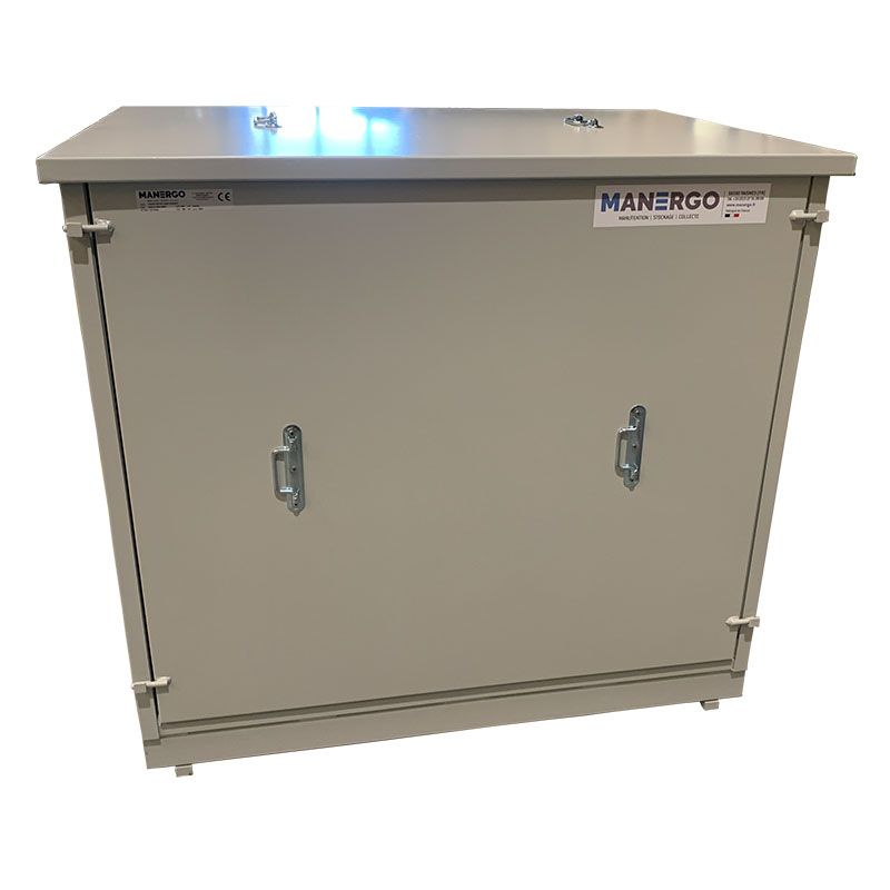 Caisse-palette métallique MAGBOX 900 L - 500 kg de charge - Made in France_0