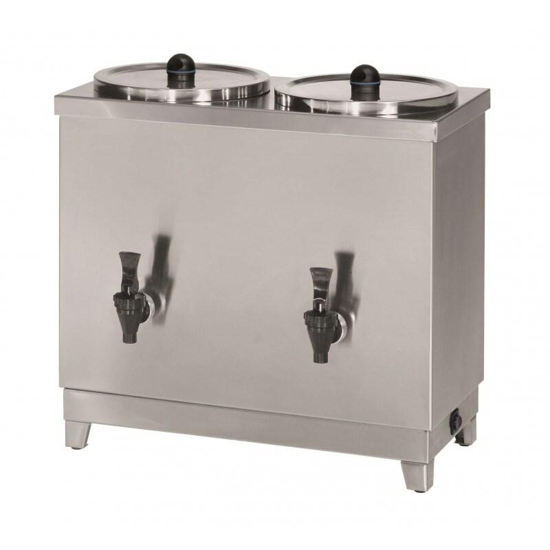 Climahosteleria Thermos à lait 12 litres puissance 1500+1500W, dimensions 525x265x525h mm T12L - T12L_0