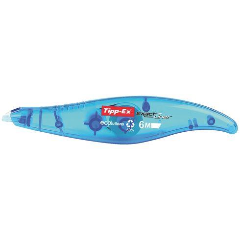 CORRECTEUR À SEC TIPP-EX EXACT LINER ECOLUTIONS LARGEUR 5 MM - LONGUEUR 6 M