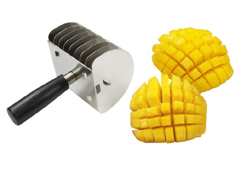 COUPE MANGUE EN DAMIERS INOX TELLIER