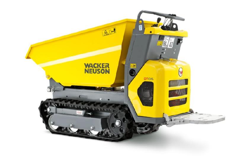 Dumper sur chenilles Wacker Neuson DT 05 - 500 kg de charge utile - moteur 4,5 kW_0