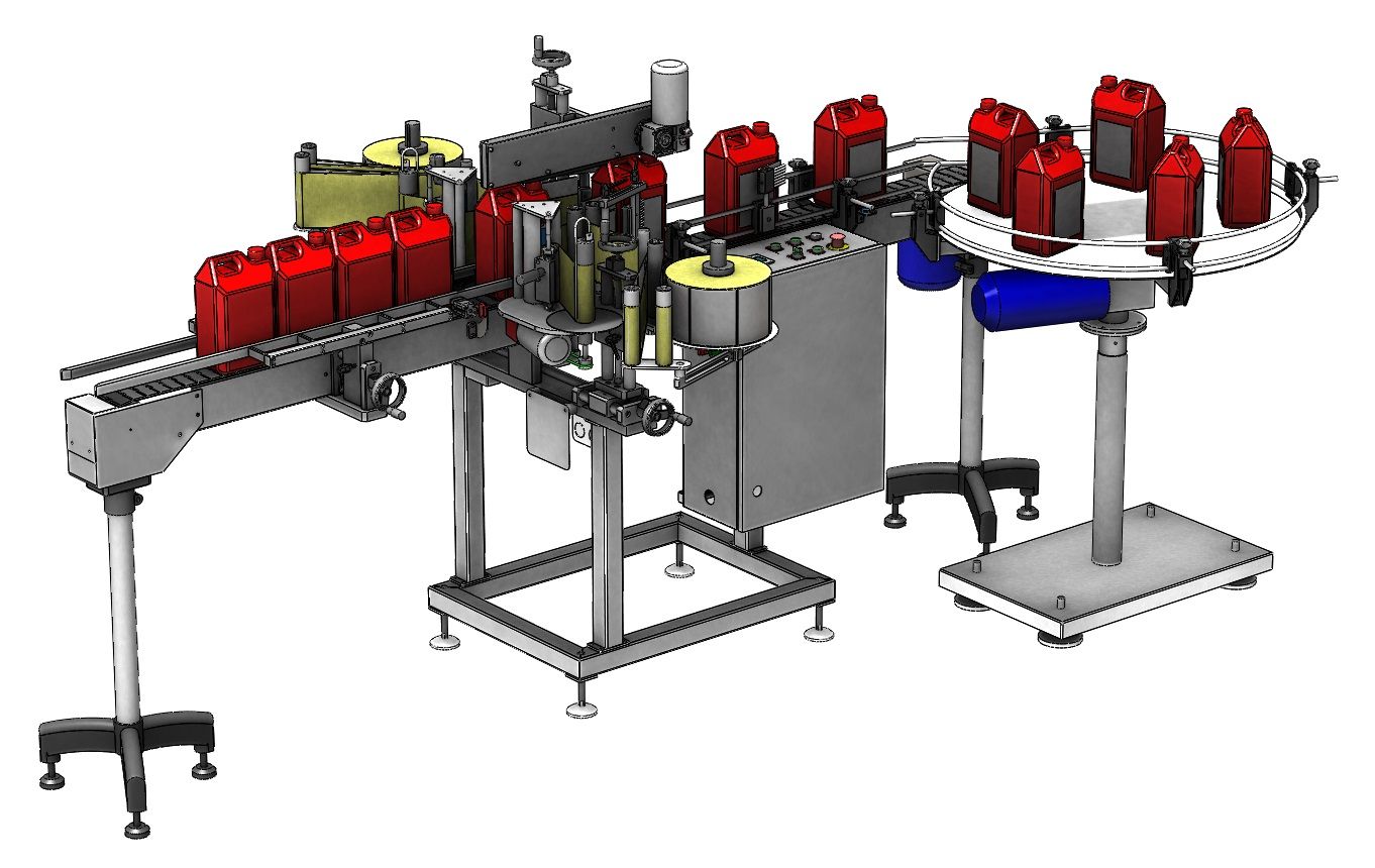 Étiqueteuse automatique Autofix LTV2-PLC - 2 têtes de pose - étiquetage recto-verso pour emballages plats_0