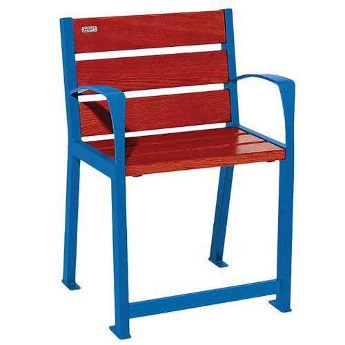 FAUTEUIL SILAOS SÉNIOR ACAJOU 5010 - PROCITY