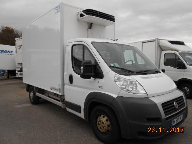 Fiat Ducato Frigo 120 Multijet - Véhicule frigorifique d'occasion 12m³ - Groupe froid Carrier Xarios 350_0