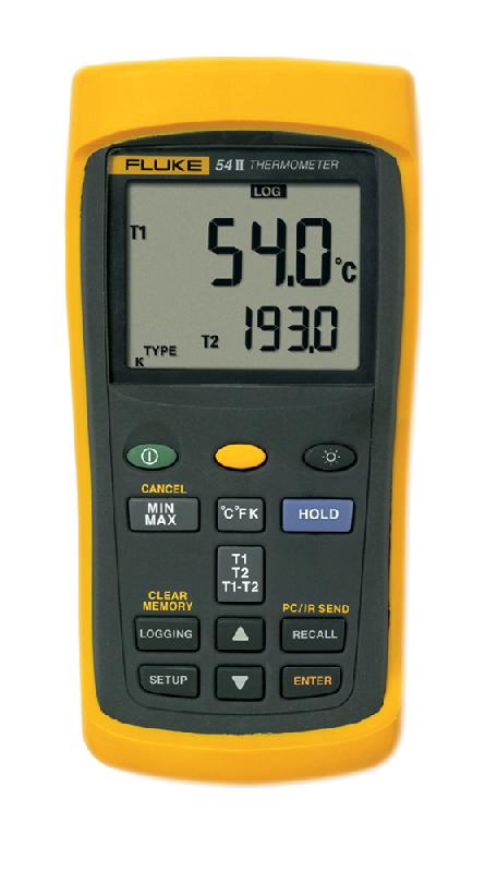 FL54-2B | Thermomètre numérique 2 voies thermocouples_0