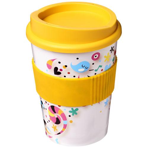Gobelet Brite-Americano Medio 300 ml avec bandeau antidérapant - isotherme, lavable au lave-vaisselle et micro-ondes - Fabriqué au Royaume-Uni_0