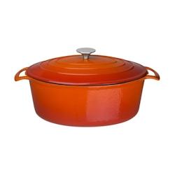 Grande cocotte ovale orange Vogue 6L - EQGH312_0