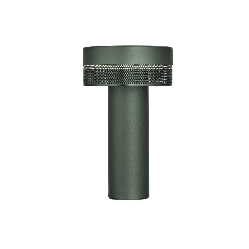 HELL LAMPE À POSER LED RECHARGEABLE, HAUTEUR 24CM, VERT SAPIN