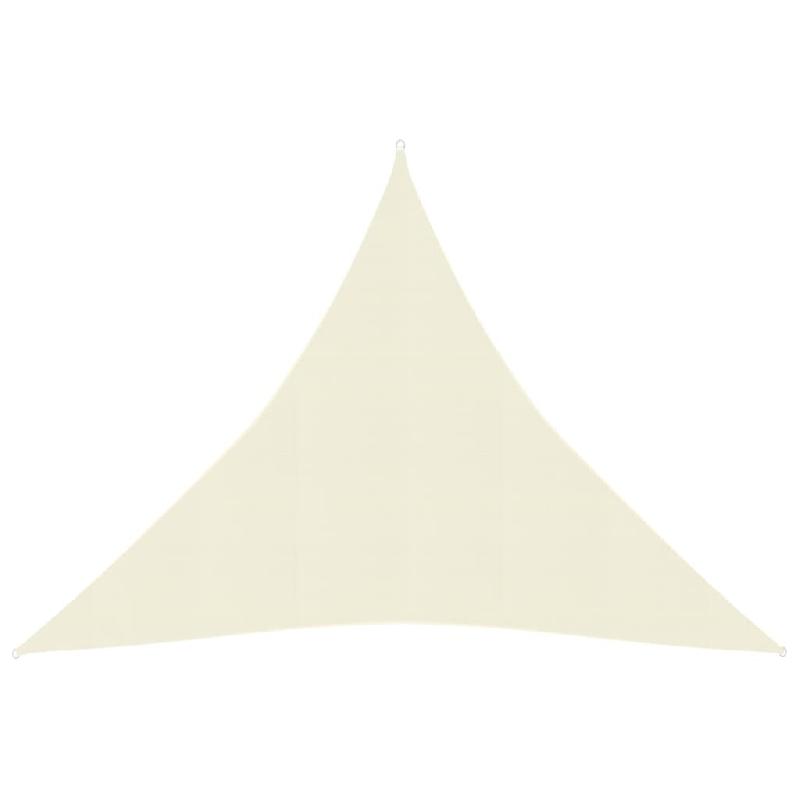 Helloshop26 - Voile toile d'ombrage parasol 160 g/m² 3 x 3 x 3 m PEHD crème 02_0009081 - 3000485782726_0