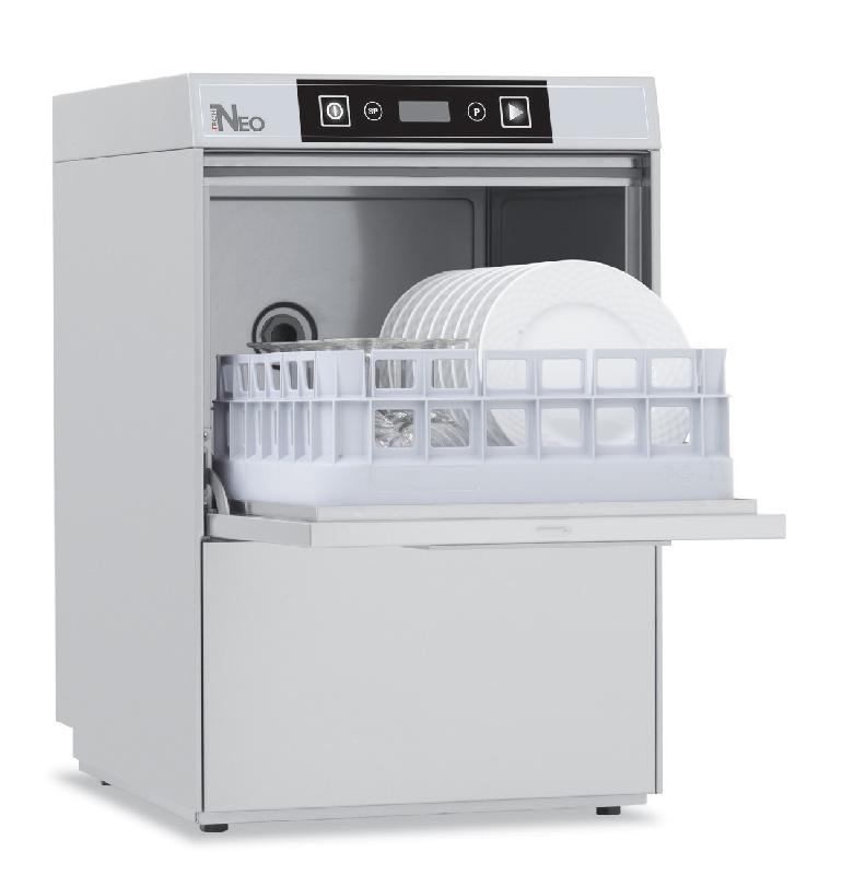 Lave-verres professionnel - 8 litres panier 400 x 400 mm - PNEO400V1_0