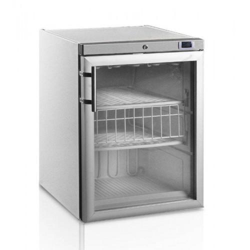 MINI ARMOIRE VITRÉE INOX RÉFRIGÉRÉE POSITIVE PROFESSIONNELLE - 170 L