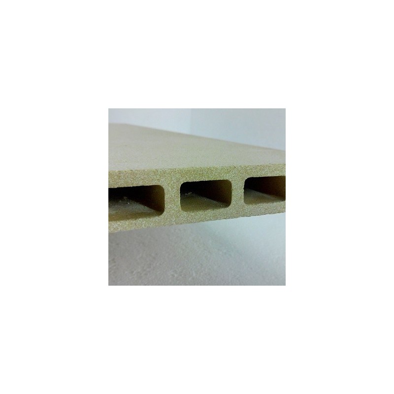 Pierre pour four à pizza professionnel - 606x620x25 mm - pierre réfractaire compatible tous types de fours_0