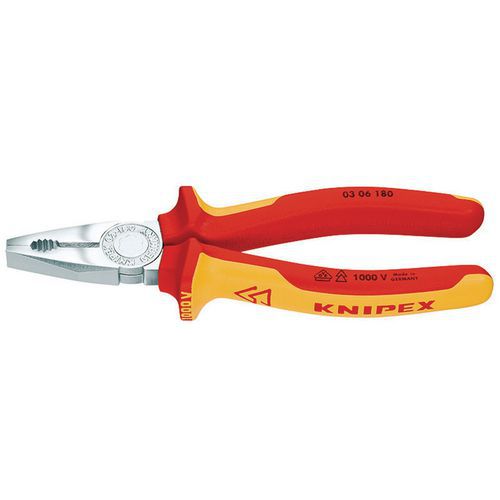 PINCE COUPANTE DE CÔTÉ DÉMULTIPLIÉE 140MM - KNIPEX