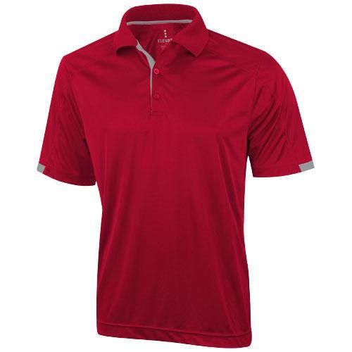 Polo Cool Fit manches courtes pour homme Kiso - Protection UV UPF 15-39 - 100% micro polyester respirant_0