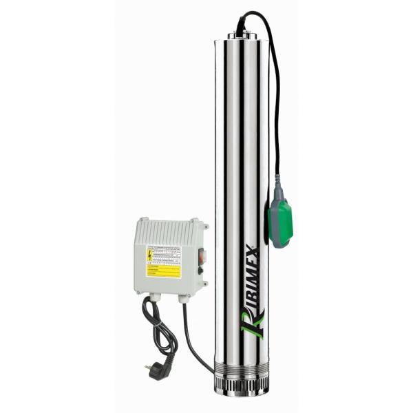 Pompe immergée - forage / puits - 750W - 7800 l/h - Refoulement 41m - Immersion 15m - 306371_0