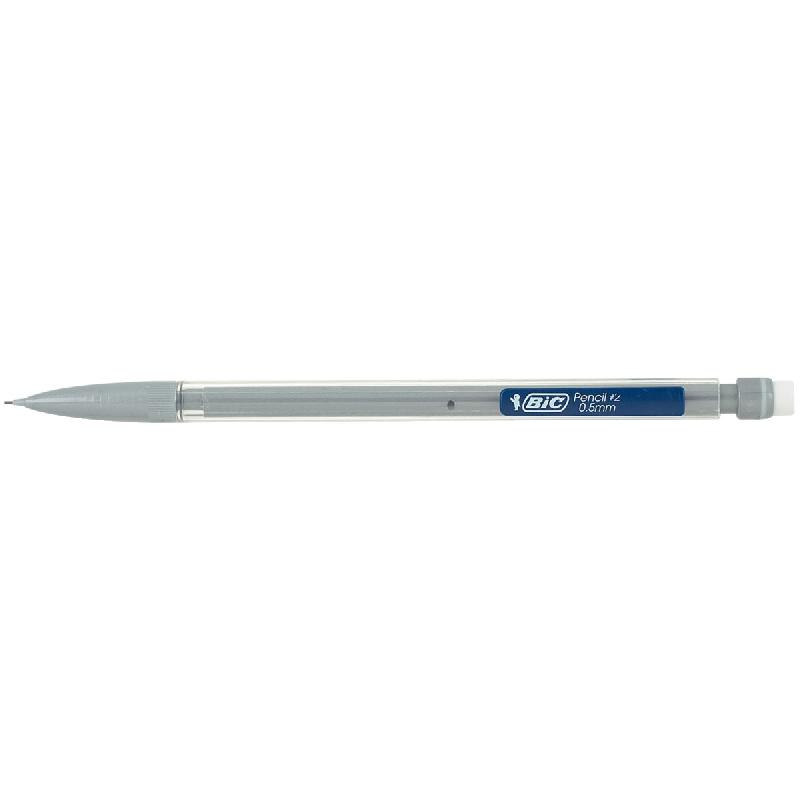 PORTE-MINE BIC MATIC - 0.5 MM - CORPS PLASTIQUE - LOT DE 12