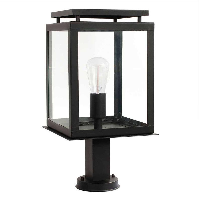 K.S. VERLICHTING LUMINAIRE POUR SOCLE DE VECHT, NOIR, IP44
