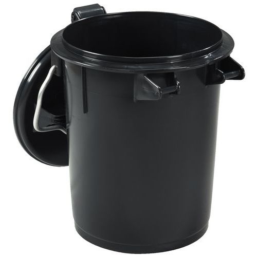 POUBELLE D'EXTÉRIEUR DE RUE PLASTIQUE 35L - MANUTAN