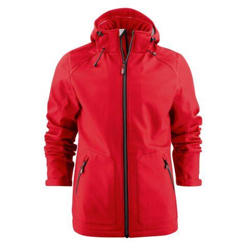 PRINTER ESSENTIALS KARTING VESTE SOFTSHELL HOMMES ROUGE - TAILLE M