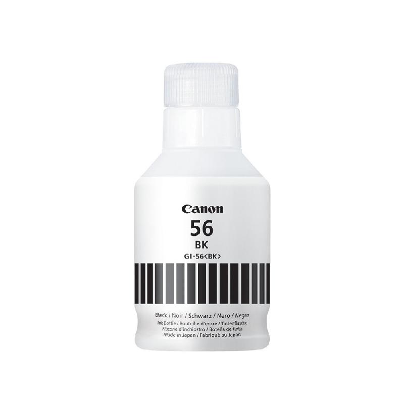 RECHARGE CARTOUCHE ENCRE CANON GI-56 BK NOIR POUR IMPRIMANTE JET D'ENCRE