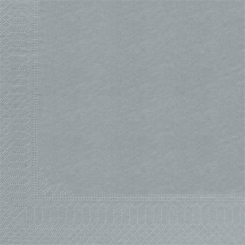 Serviette de table ouate - 39x39 - Gris béton x1800 - CGMP - 3504081518401_0