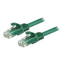 STARTECH.COM 7.5M CAT6 ETHERNET CABLE, 10 GIGABIT SNAGLESS RJ45 650MHZ 100W POE PATCH CORD, CAT 6 10GBE UTP NETWORK CABLE W/STRAIN RELIEF, GREEN, FLUKE TESTED/WIRING IS UL CERTIFIED/TIA - CATEGORY 6 - 24AWG (N6PATC750CMGN) - CORDON DE RACCORDEMENT - 7.5 M