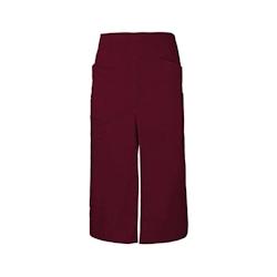 Tablier long avec ouverture et poches VELILLA bordeaux T.Unique Velilla - rouge polyester 8434455558960_0