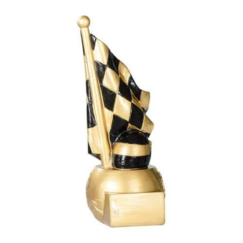 TROPHÉE RÉSINE COURSES AUTOMOBILES - 20CM