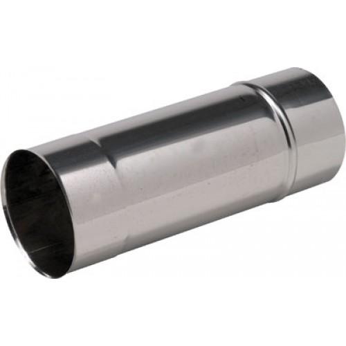 TUBAGE RIGIDE INOX 304 - SIMPLE PAROI - LONGUEUR 50 CM - DIAMÈTRE 125 MM TEN