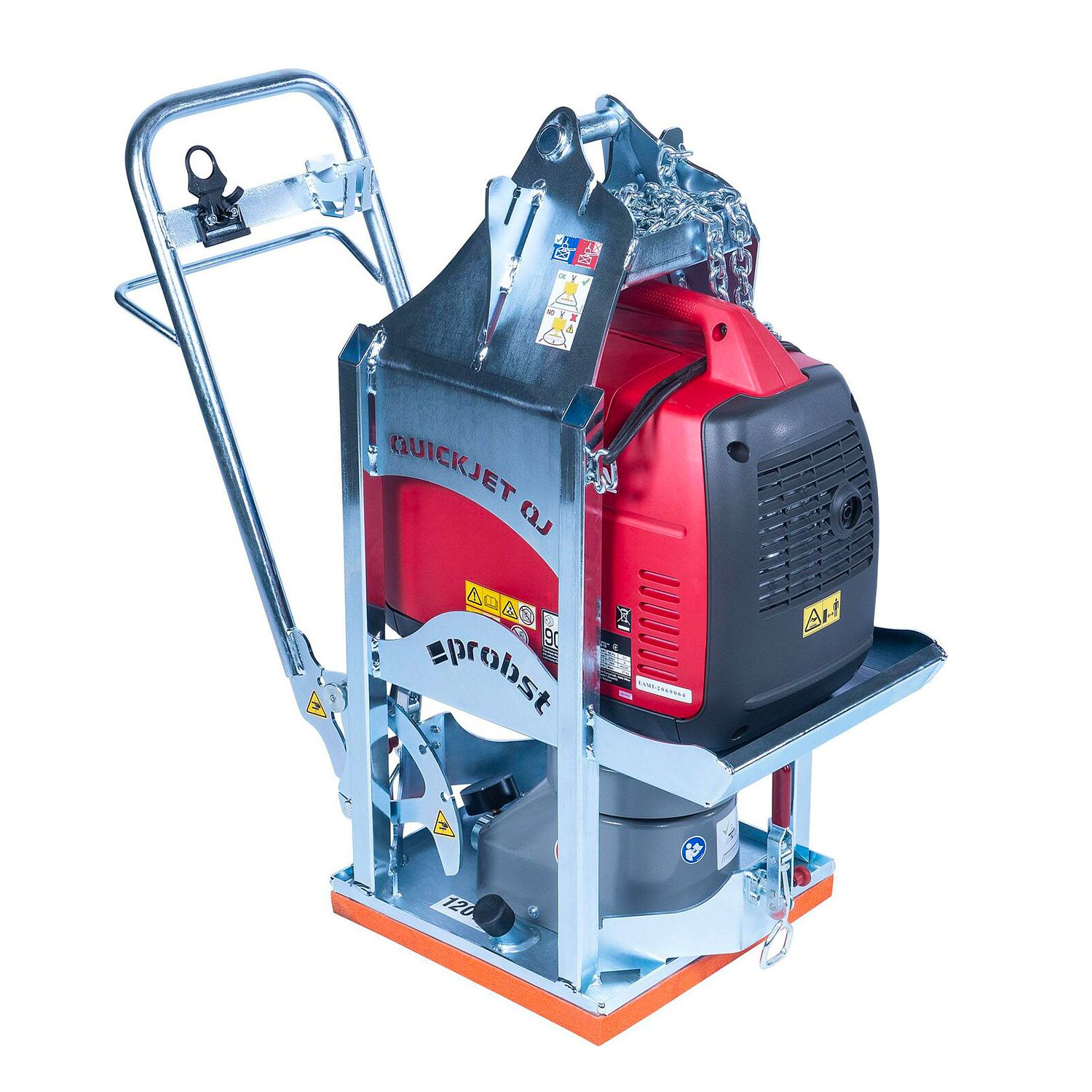 Ventouse de levage Quickjet QJ600 - levage sécurisé pour dalles poreuses et béton lavé_0