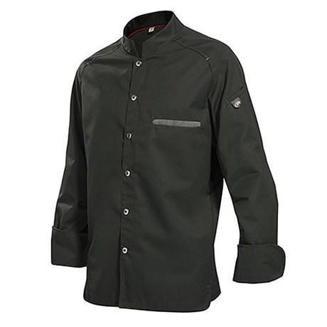 VESTE DE CUISINE HOMME GRIS ANTHRACITE GRAPHITE T.XL