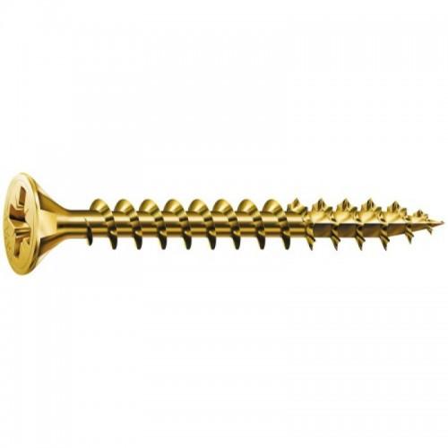 VIS À BOIS - FILETAGE TOTAL PZ1 - 3X20 MM - 1000 PIÈCES - YELLOX SPAX
