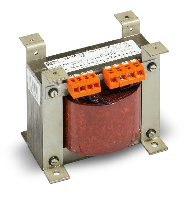 224TC1000 - Transformateur monophasé de sécurité - 1000VA - IP00 - Tensions primaires 15-0-230-400V et secondaires 2x 24V_0