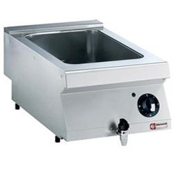 Bain-marie électrique gn 1/1 profondeur 150 mm -top- e17/bm4t-n_0