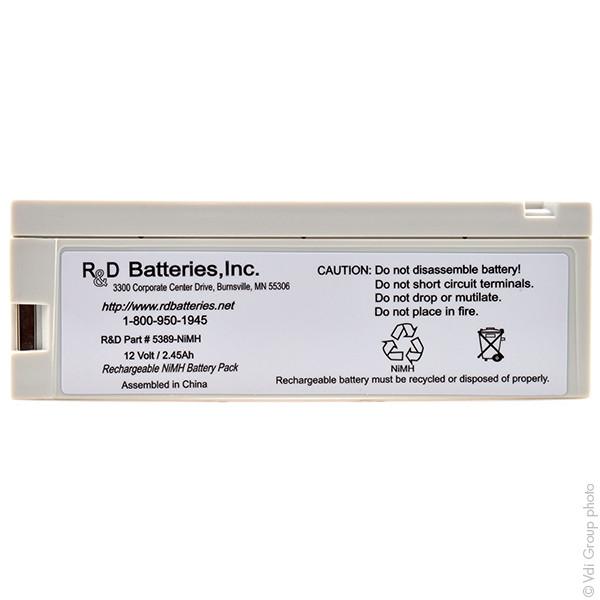 Batterie médicale 12v 2.45ah_0