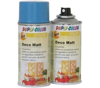 BOMBE PEINTURE DECO MATT BLEU LUMINEUX RAL 5012