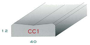 Caniveau en béton double pente - Réf 32447LEJ - 12 pièces par palette - 104 kg_0
