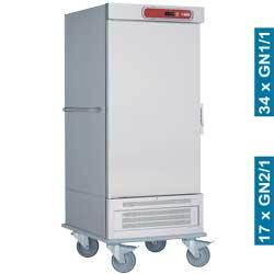 Chariot réfrigéré pour repas - 17 GN 2/1 - CRF20 - Température +2° à +8°_0