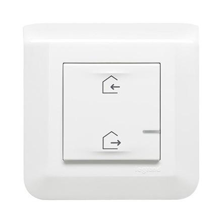 077718L Legrand Legrand Commande sans fils Lever/Coucher Mosaic with Netatmo Blanc 