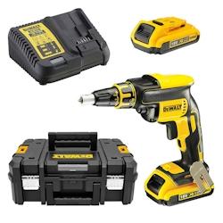 DEWALT MACHINES Visseuse à Placo Dewalt Dcf620d2-qw 18v (2 X 2ah) Li-ion En Coffret - 5035048468586_0