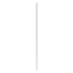 ECOLOMIQUE - 500 Pcs - Chalumeau papier blanc - Diam: 0,6 cm, Long: 26 cm, Compact et pratique - ECO210CHP26WH - blanc papier ECO210CHP26WH_0