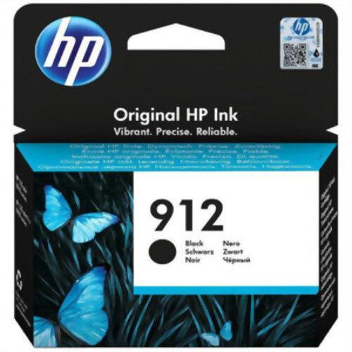 HP 912 - Cartouche d'encre noire authentique (3YL80AE) pour imprimantes HP OfficeJet Pro 8010 / 8020 series - Rendement 300 pages_0
